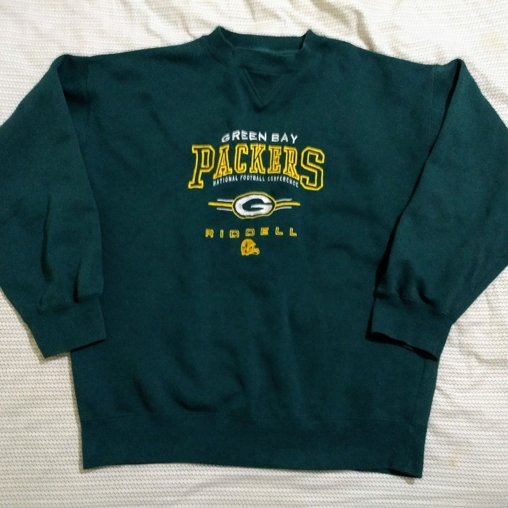 Vintage Riddell NFL Green Bay Packers sweatshirt